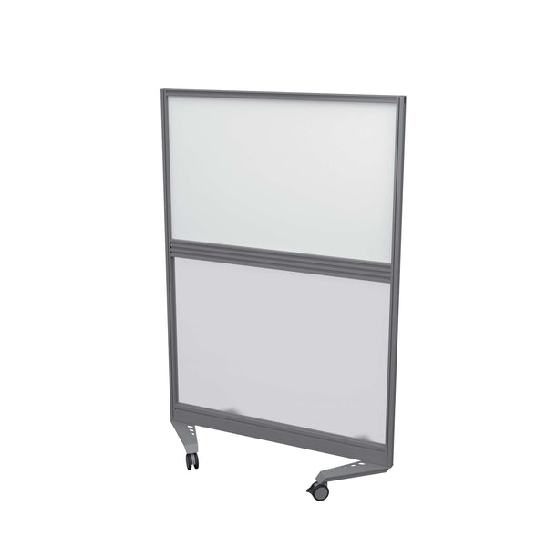Mobile Type 4 Fully Glazed Screen | 800 X 1800 | Silver Frame | Unlimited Band 1