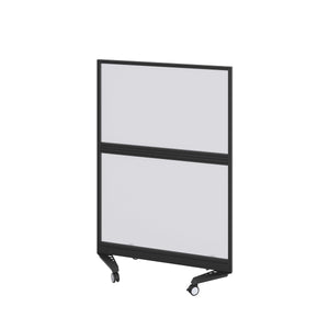 Mobile Type 4 Fully Glazed Screen | 1000 X 1500 | Black Frame | Unlimited Band 1