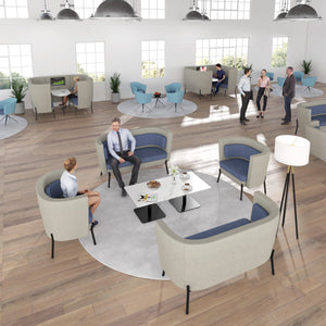 TILLY High Back Meeting Booth