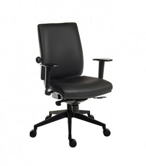 VOGUE Faux Leather Operator Chair