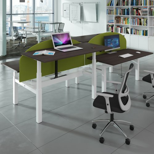 LOCATION 24/48 Hour Rectangular Desk Top Fabric Screens