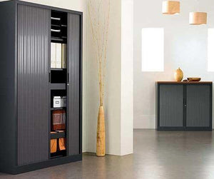 ARIVA Side Opening Tambour Cupboard - Classic Finish