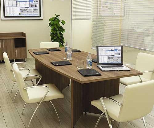 PANACHE Boat Shaped Meeting Room Table